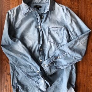 J crew Chambray Denim shirt